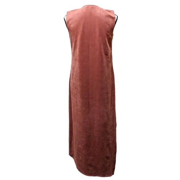 bcbgMaxAzria XS Lagenlook Dress Latte Suede Like Fabric Asymmetrical Layers - Picture 2 of 12